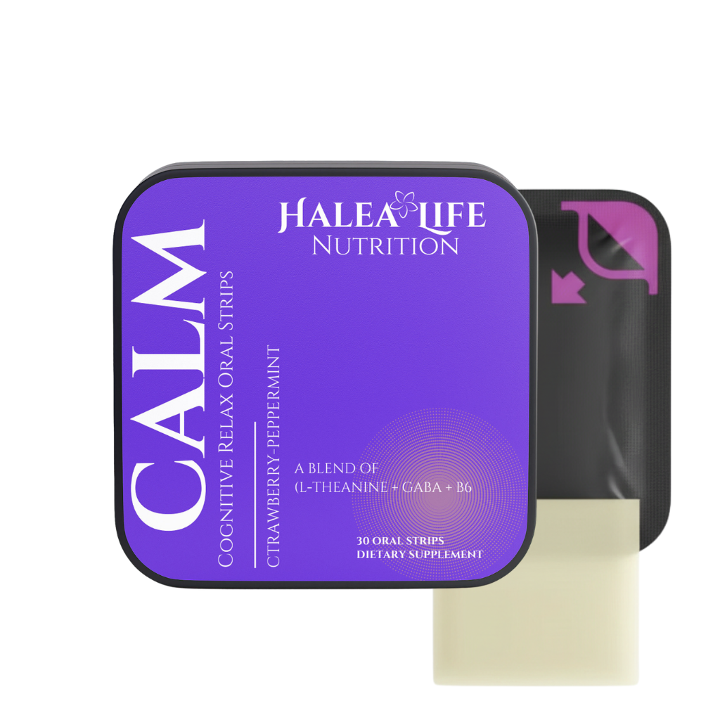 Calm & Focus Strips - L-Theanine, GABA & Vitamin B6