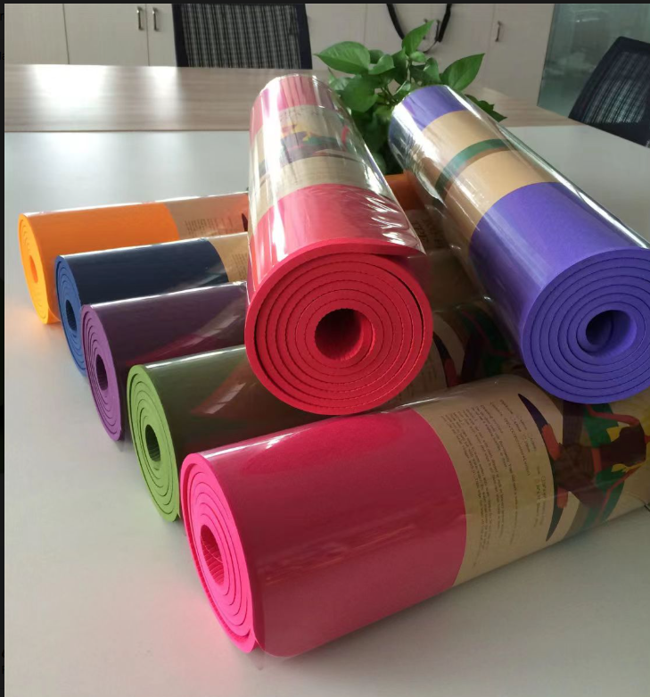 TPE 6mm Thick Non-Slip Yoga Mat