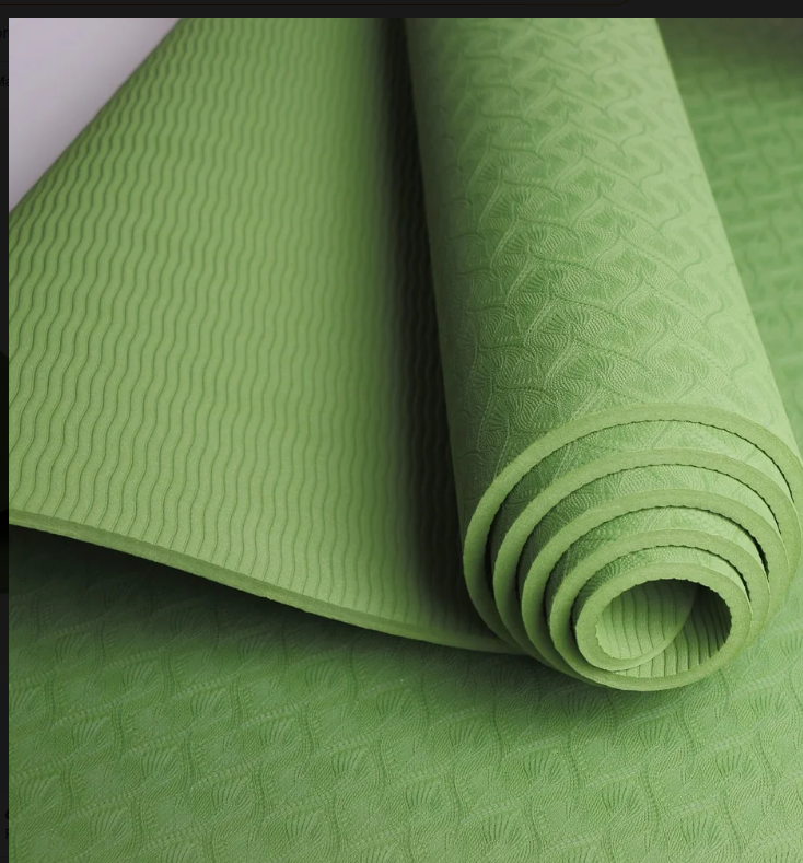 TPE 6mm Thick Non-Slip Yoga Mat