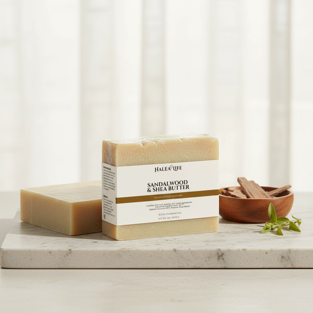 Sandalwood and Shea Soap Bar